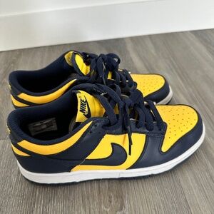 Nike Dunk Low “Michigan”
